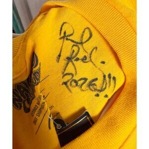 SIGNED by P. Rod!!! NWT Naruto Primitive Shirt (M) & OS Hat